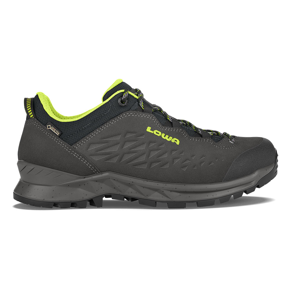  Lowa Explorer GTX Lo ハイキングシューズ メンズ グレー イエロー アイルランド 31659SQGA