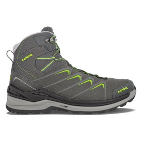  Bottes de randonnée Lowa Ferrox Pro GTX Mid pour homme, grises et jaunes, Grèce 09351NYOR